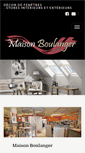 Mobile Screenshot of maisonboulanger.be